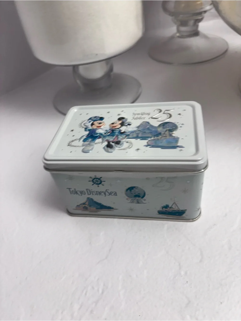 Tokyo DisneySea 25th Minnie Ear Headband Set NWT